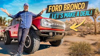 New Ford Bronco (Off Road) at Joshua Tree National Park