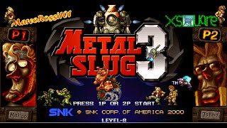 Lets Play Metal Slug 3 w/ MarcoRossi101! @XSquareS