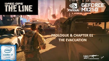 Spec Ops The Line - Prologue & Chapter 1 | Evacuation | No commentary | Acer Swift 3 Game Play