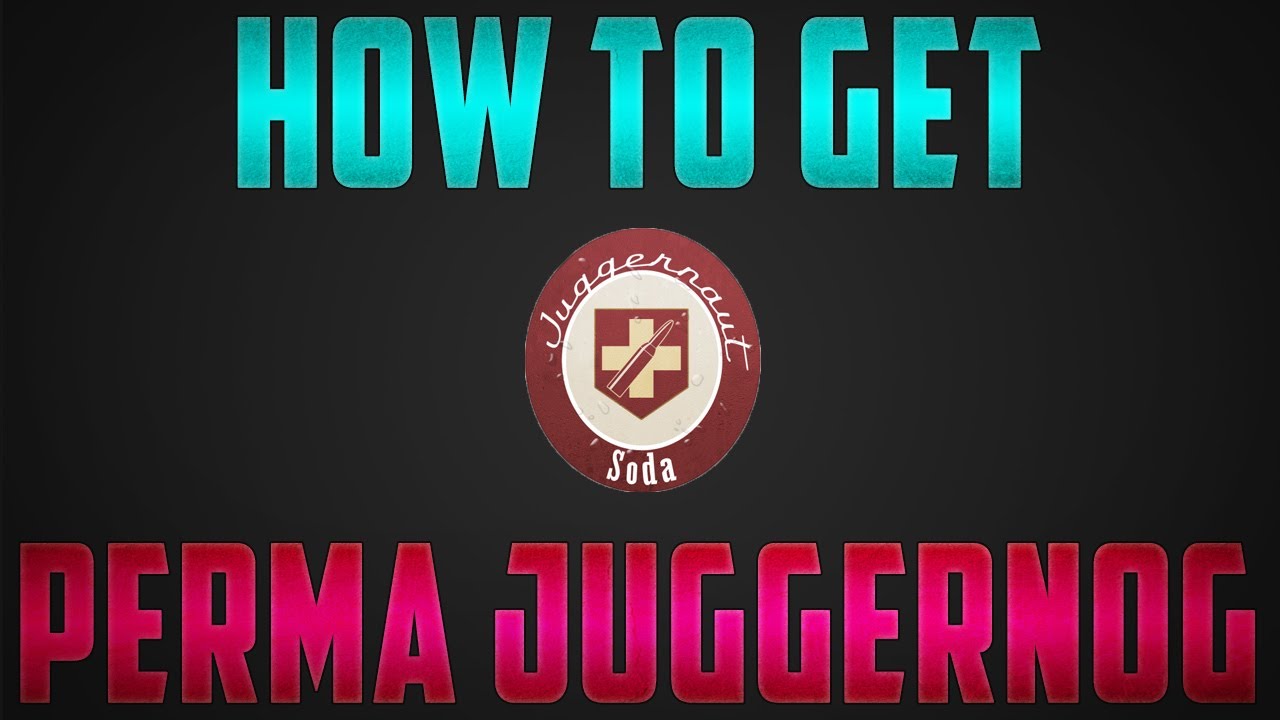 Black Ops 2 How to Get Juggernog Perma Perk on Buried