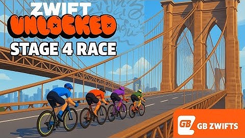 New (York) Roads! | Zwift Unlocked Stage 4 Race | Spinfinity