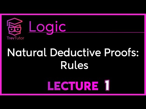 Natural Deductive Logic: RULES #1 (R, &E, &I, MP, CP) - Logic