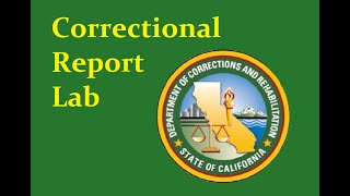 Correctional Report Lab