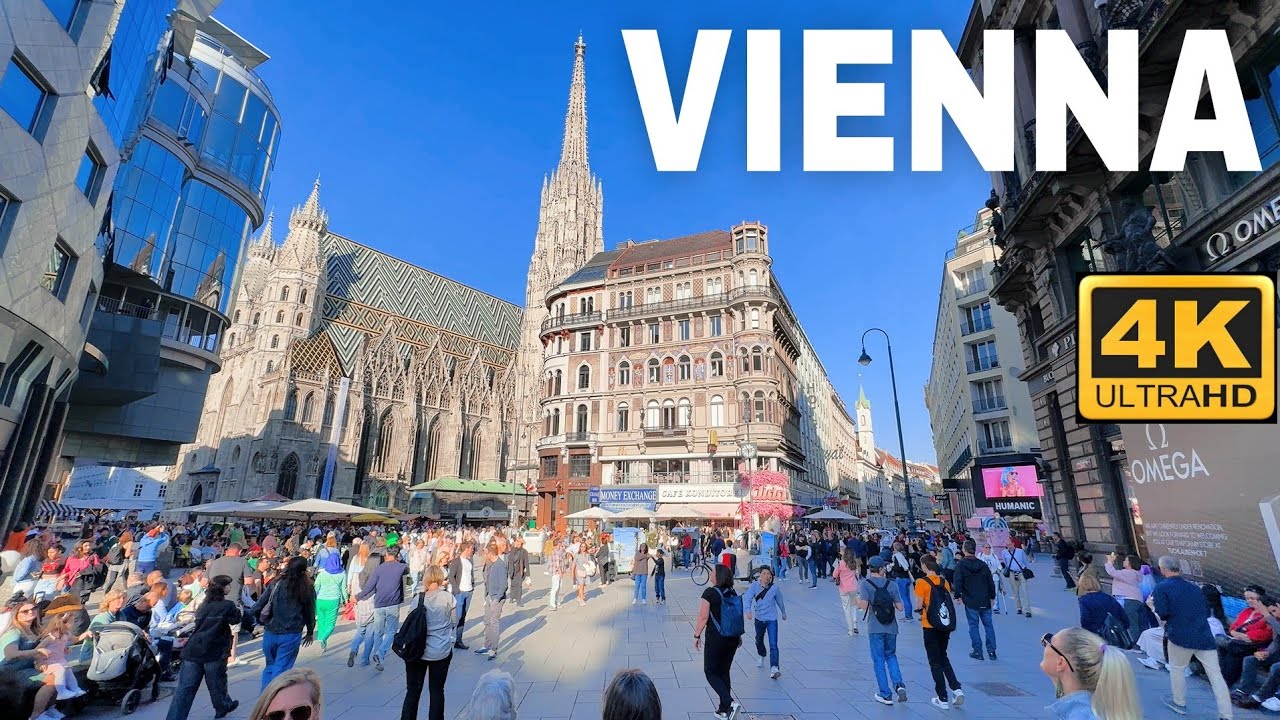  Foto zu Vienna Austria, May 2024 Walking Tour 4K UHD - YouTube 