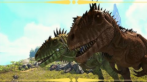 How to spawn in the carcharodontosaurus In Ark Survival