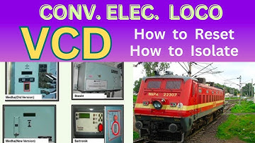 How to VCD Reset & Isolate#locomotive #railway