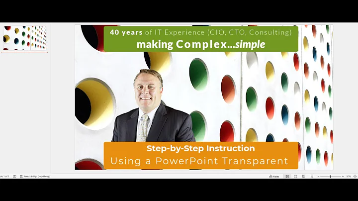 Beautiful presentations with transparent backgroun...