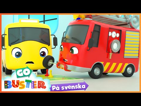 Busters spelkväll | Go Buster Svenska - tecknade filmer för barn