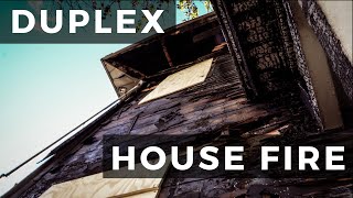 Our First House Caught Fire - Duplex Fire Damage Walk Through by Mike Krzesowiak 396 views 2 years ago 13 minutes, 57 seconds