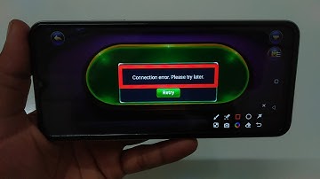 How to fix Connection error. Please try later. problem solve in iZ Casino
