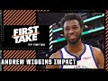 This season Andrew Wiggins is showing he deserves the praise he is getting - Stephen A. | First Take