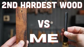 One of The World's Hardest Woods Vs. Me (A Woodcarver)