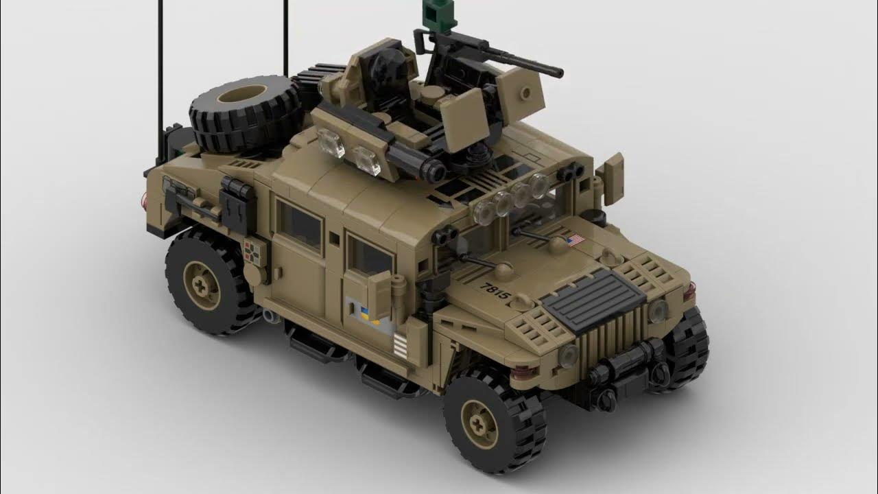 US Humvee | Lego MOC speed build - YouTube