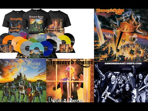 Armored Saint reissues! March Of The Saint, Delirious Nomad, Raising Fear + Tour w/ WASP