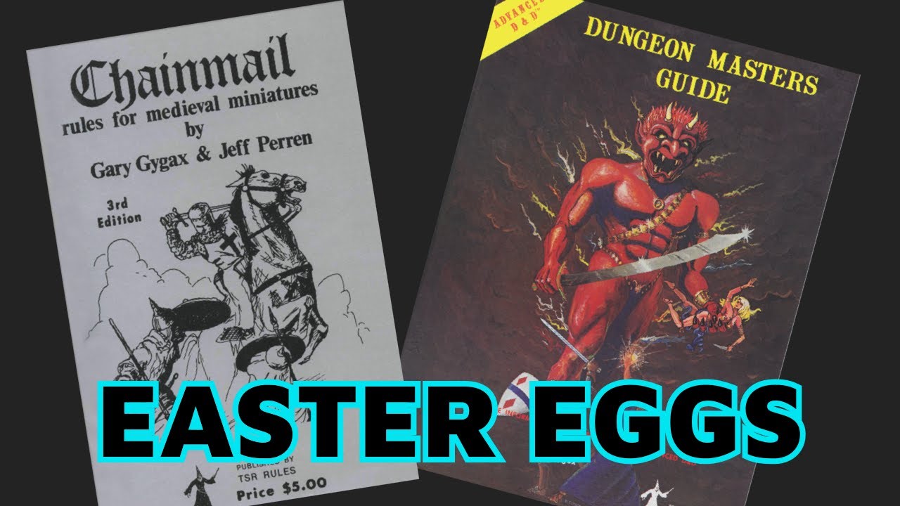 I Found Two Easter Eggs in the AD&D Dungeon Masters Guide - YouTube