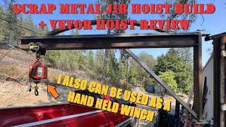 Scrap Metal JIB Hoist Build, 500kg 110v VEVOR Hoist Review, Bolt On Any Shipping Container Corner by Death Toll Racing 524 views 7 months ago 18 minutes