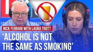 'When will the Tories ban alcohol?': Nick Ferrari puts minister on the spot after smoking ban vote