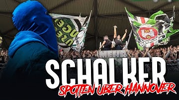 Schalke-Fans spotten über Hannover!
