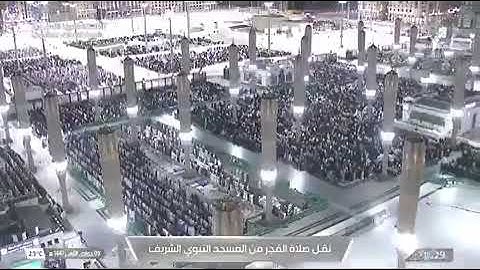 صلاة الفجر المسجد النبوي الشيخ صلاح البدير | الجمعة 9 جمادى الأولى 1447هـ سورة النبأ كاملة.