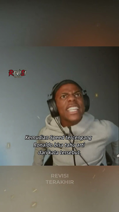 Speed nanya arti kata Santai dan Minggir Lu Miskin ke Ronaldo 🤣