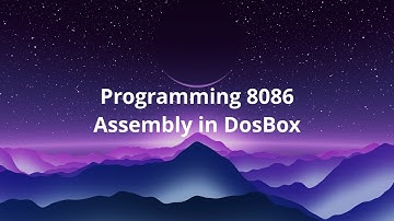 Programming 8086 Assembly in DosBox