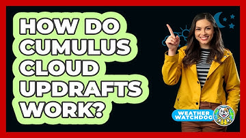 How Do Cumulus Cloud Updrafts Work? - Weather Watchdog