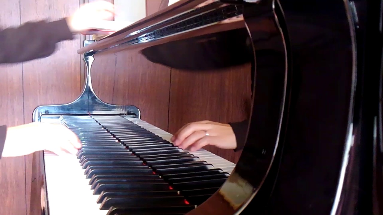 連弾練習用 夢はひそかに Youtube