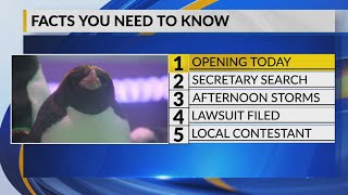 July 23rd Morning Rush: Big crowds, long lines expected for Penguin Chill exhibit