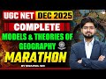 UGC NET Dec 2025 | Geography Paper 2 Complete Models &amp; Theories of Geography By Swapnil Sir