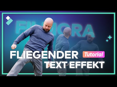 Filmora Tutorial Fliegender Text Wondershare