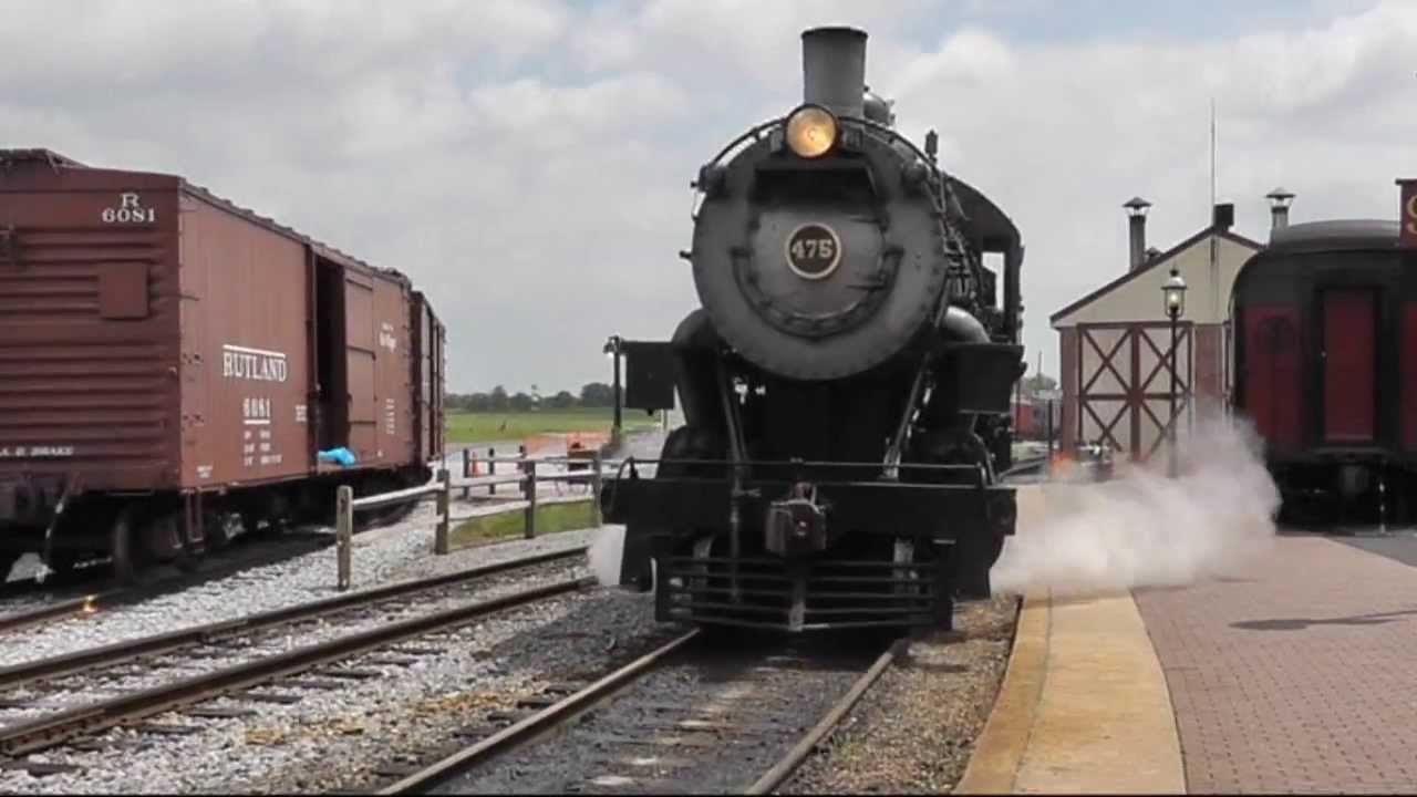Strasburg Railroad 475 June 2013, part 1