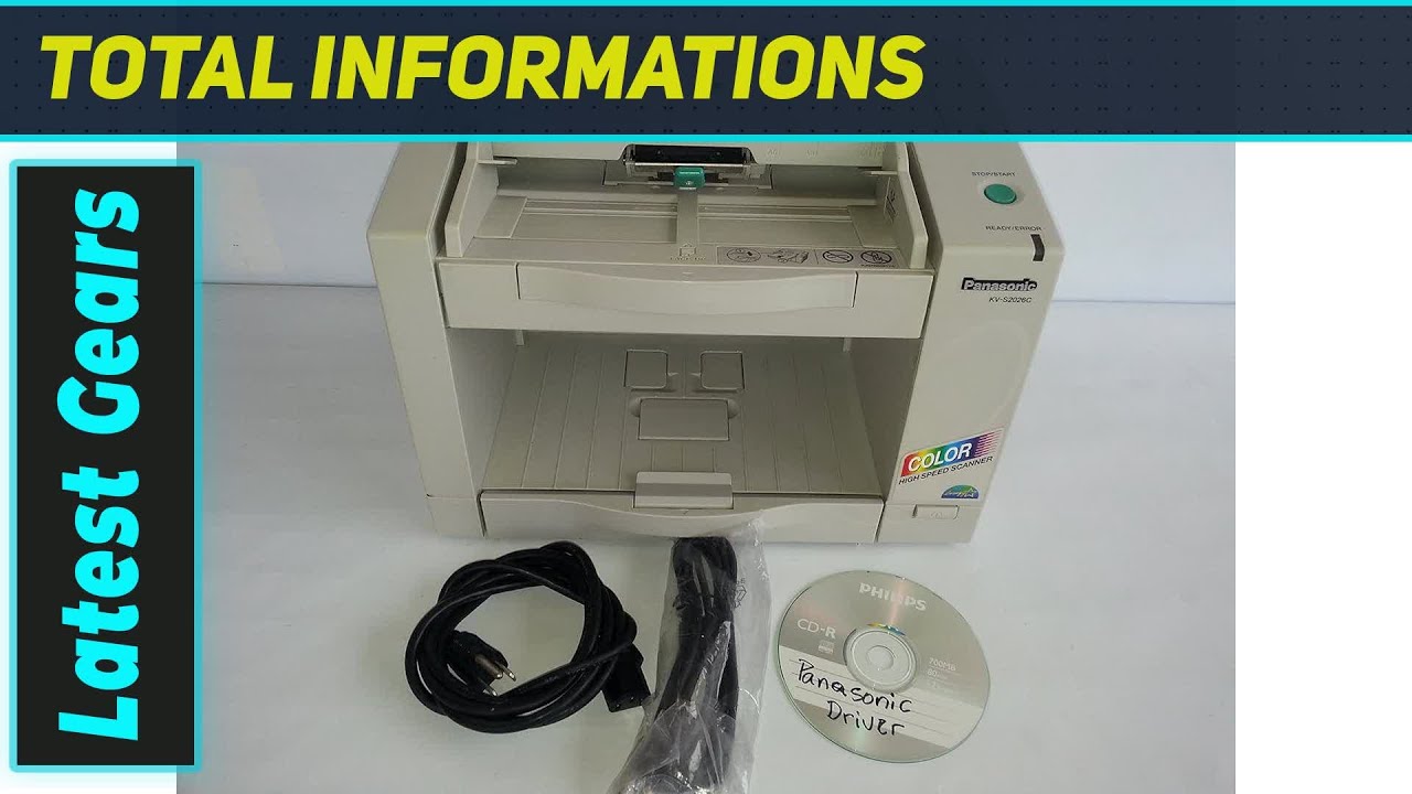 Panasonic KVS2026C: The Ultimate Document Scanner for Peak Office Efficiency
