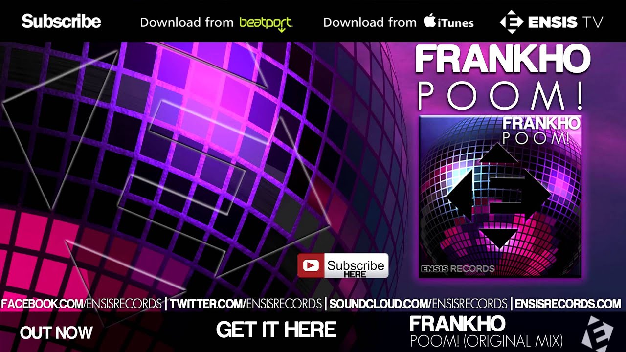 Guarda Frankho - Poom! (Original Mix) su YouTube Guarda Frankho - Poom! (Original Mix) su YouTube