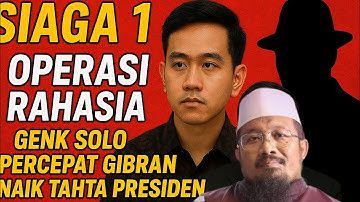 MENGEJUTKAN❗️Genk Solo Melakukan Sabotase Rahasia untuk Jadikan Gibran RI 1 | Ustadz Andri Kurniawan