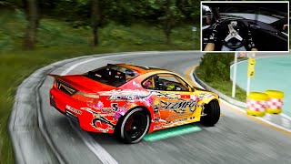 Adam LZ's 2jz S15 Touge Drifting l (4K) Assetto Corsa Gameplay