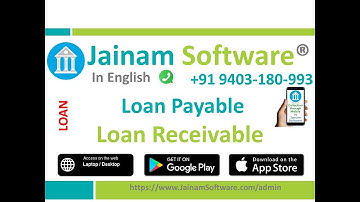 Loan Payable and Loan Receivable|Jainam Software