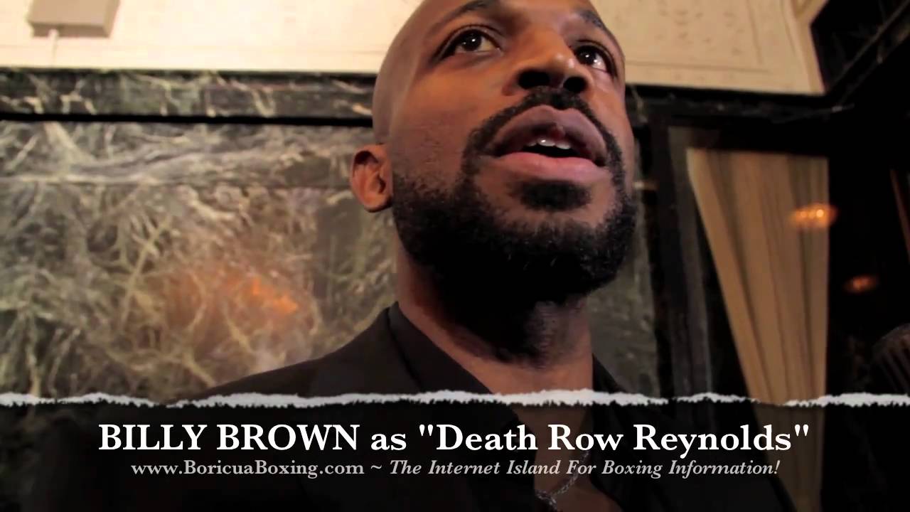 One on One with LIGHTS OUT star BILLY BROWN aka "Death Row" Reynolds