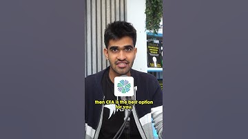 CFA vs MBA in Finance - Which is BETTER? | Kushal Lodha #shorts