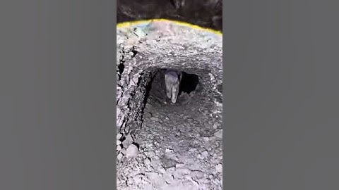 Mine tunnel  boom underground mining