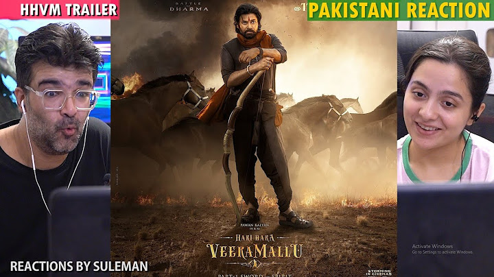Pakistani Couple Reacts To Hari Hara Veera Mallu Trailer | Part 1: Sword Vs Spirit | Pawan Kalyan