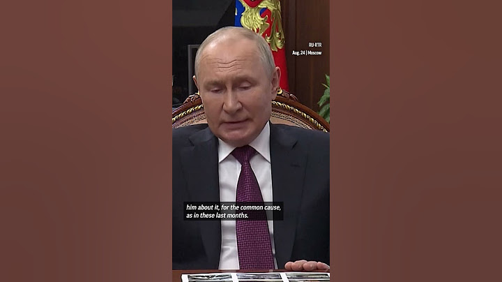 Putin on Prigozhin: Russian president makes first comments since plane crash