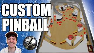 I Designed My Own Pinball Machine. Custom Pinball