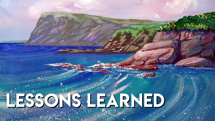 Painting the Coast with Gouache (Part 2)  Lessons ...