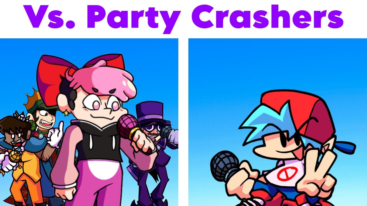 Friday Night Funkin' Vs Party Crashers (Vernias, Sophist, TCNick3, King Of Skill)