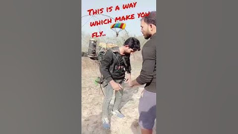 homemade paramotor takeoff with bike engine | #allpointoftechnical #paramotor #paragliding #shorts