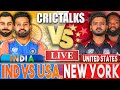 Live: India vs United States, New York | Live Scores & Commentary | IND Vs USA | ICC T20 World Cup