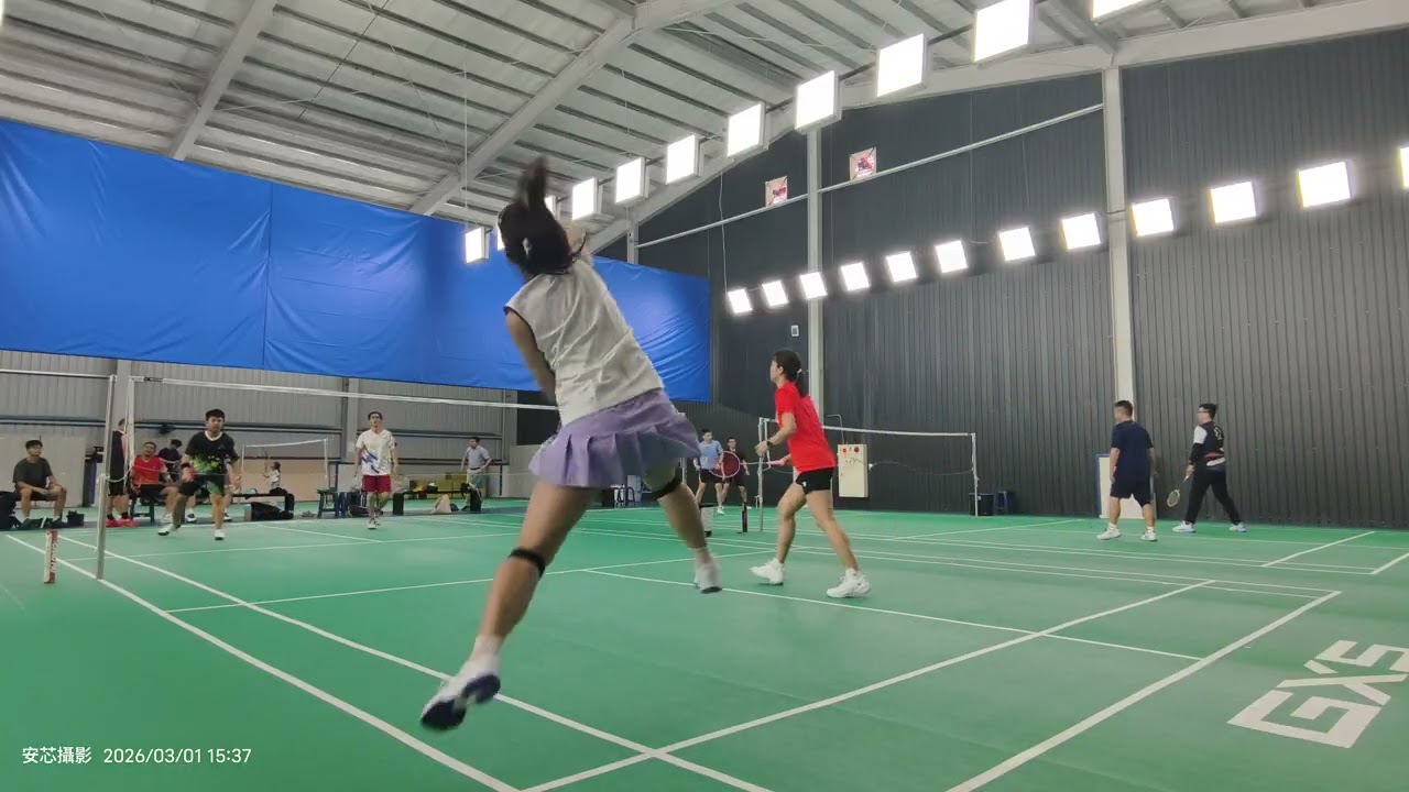 260301-安芯羽球，婷婷&鴨子 vs 惟安&耀文