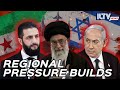 Iran Unrest Deepens As Israel Syria Talks Resume