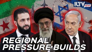 De onrust in Iran neemt toe nu de gesprekken tussen Israël en Syrië worden hervat.