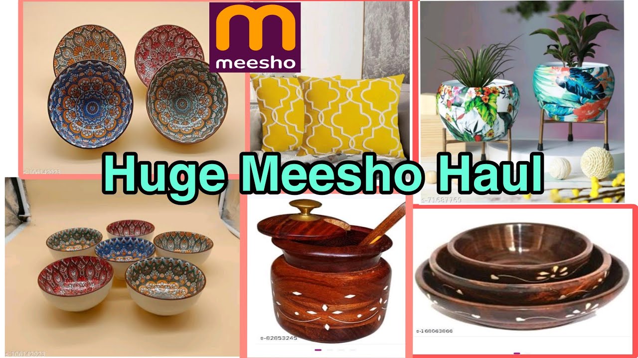 Meesho kitchen and home items l Decor Haul🔥Very Affordable Products 